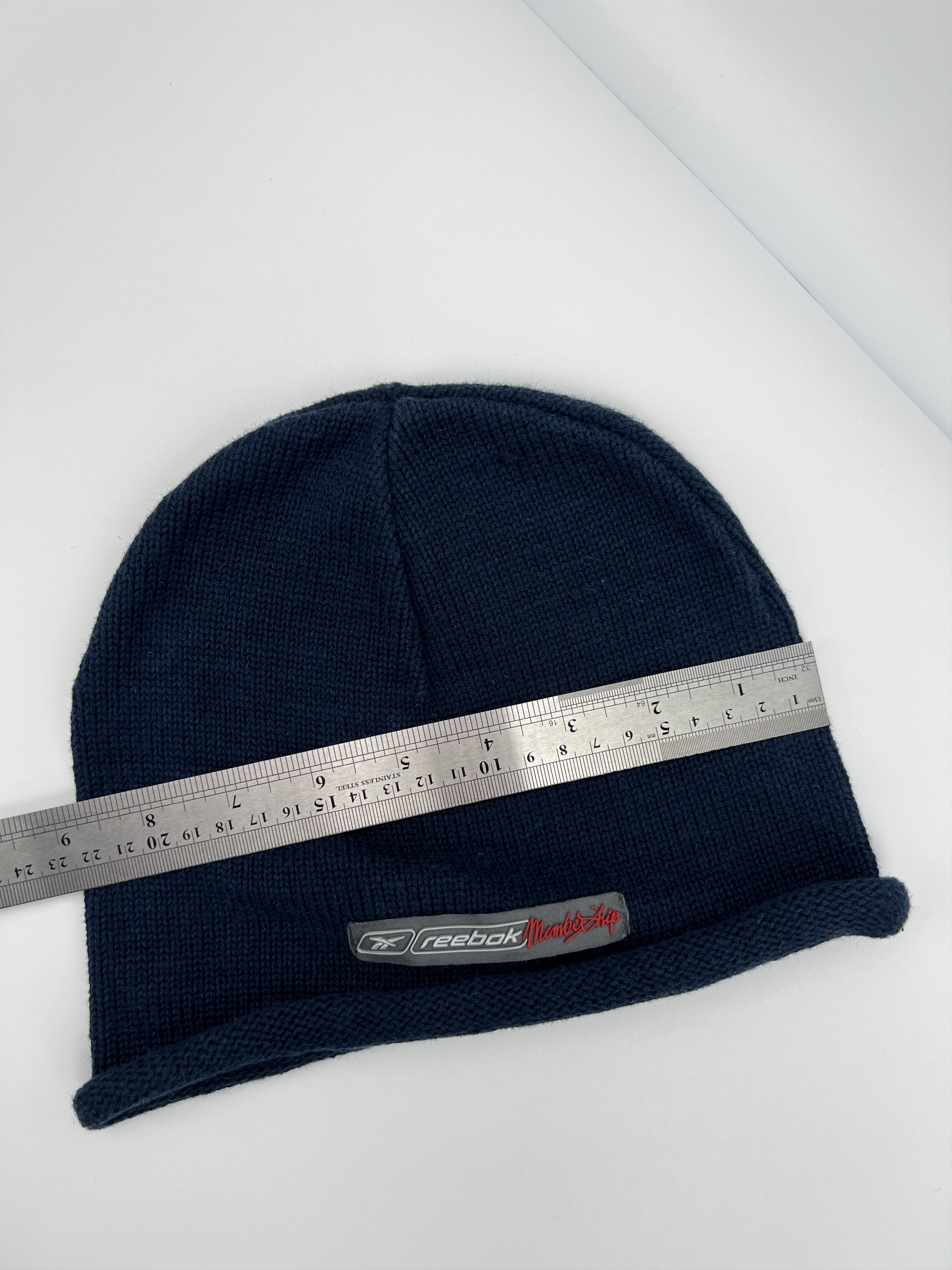 Reebok × Vintage Vintage Y2K Reebok Membership Beanie Hat Size ONE SIZE - 6 Thumbnail