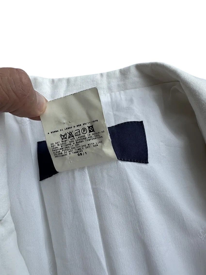 Versus Versace × Vintage Vintage Versus Versace Woman White Blazer Jacket Size S / US 4 / IT 40 - 5 Thumbnail