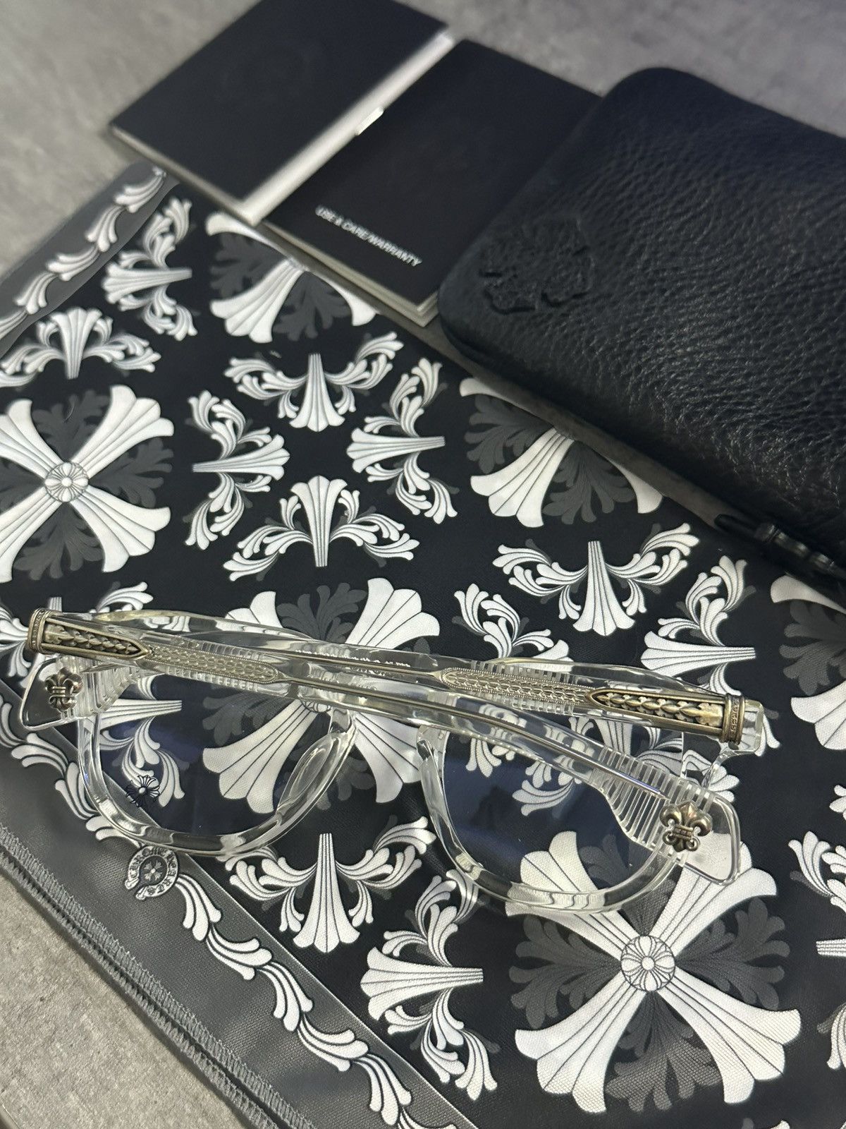 Chrome Hearts CHROME HEARTS CHIRP CHIRP GLASSES Size ONE SIZE - 4 Thumbnail