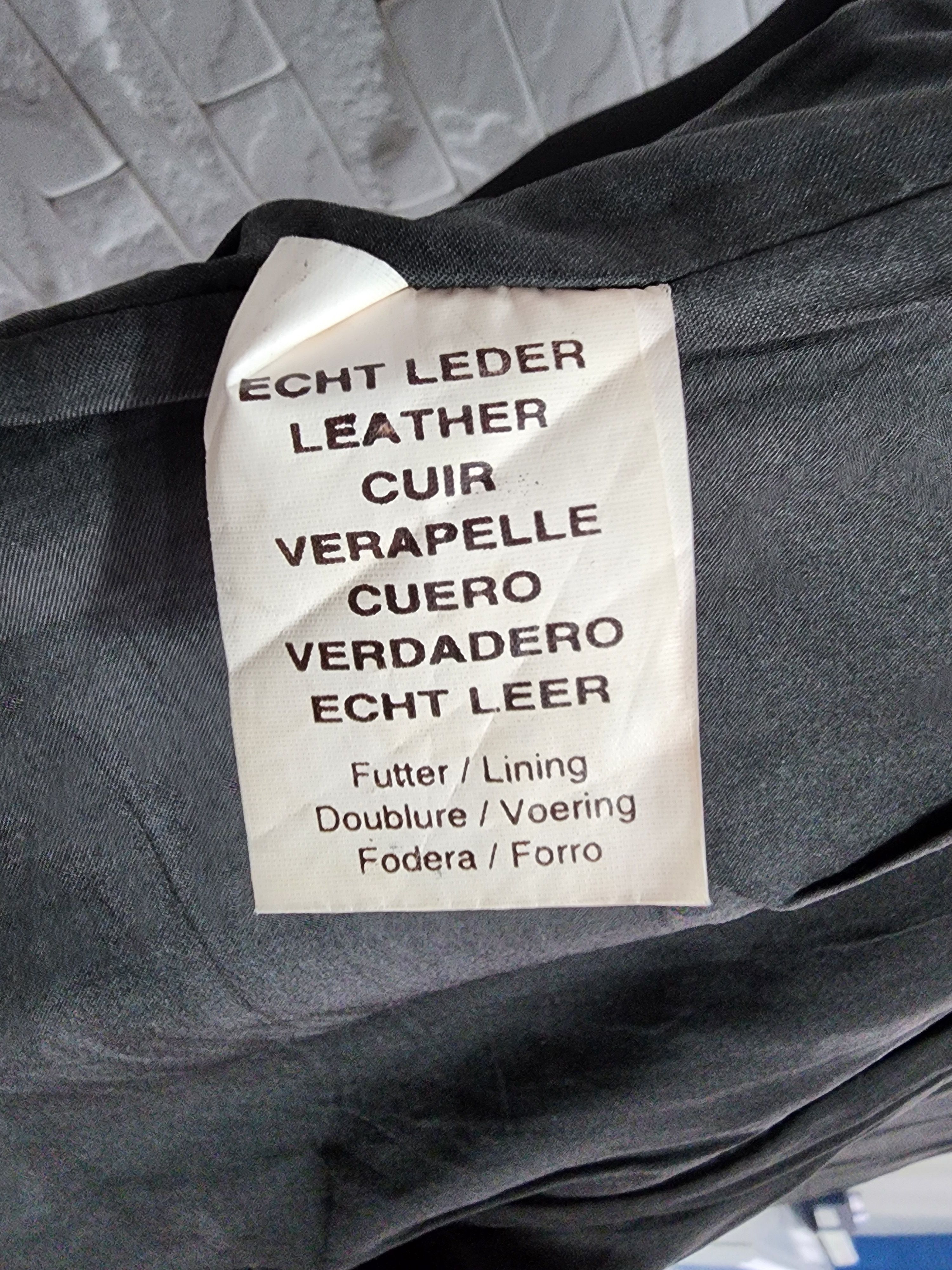 Genuine Leather Brown men's leather pants. Size US 28 / EU 44 - 8 Thumbnail