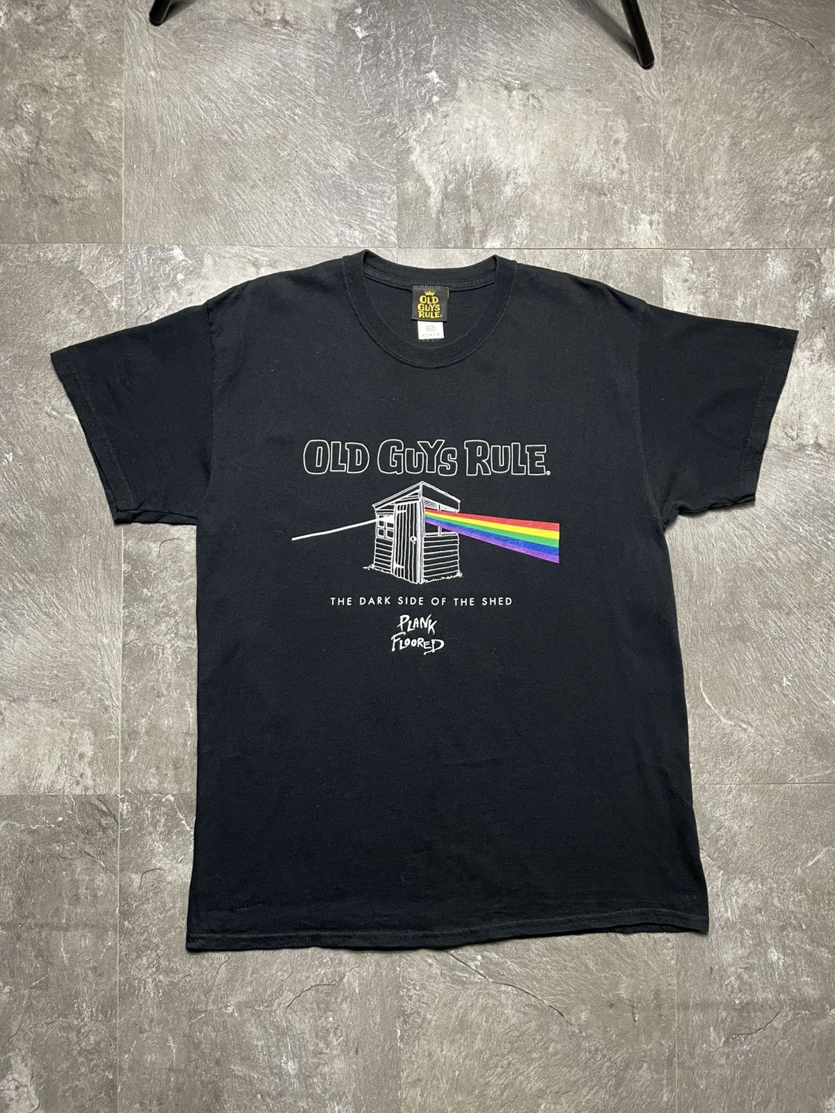 Vintage Old Guys Rule Vintage Streetwear Humor Funny Y2k Tee Shirt Size US L / EU 52-54 / 3 - 1 Thumbnail