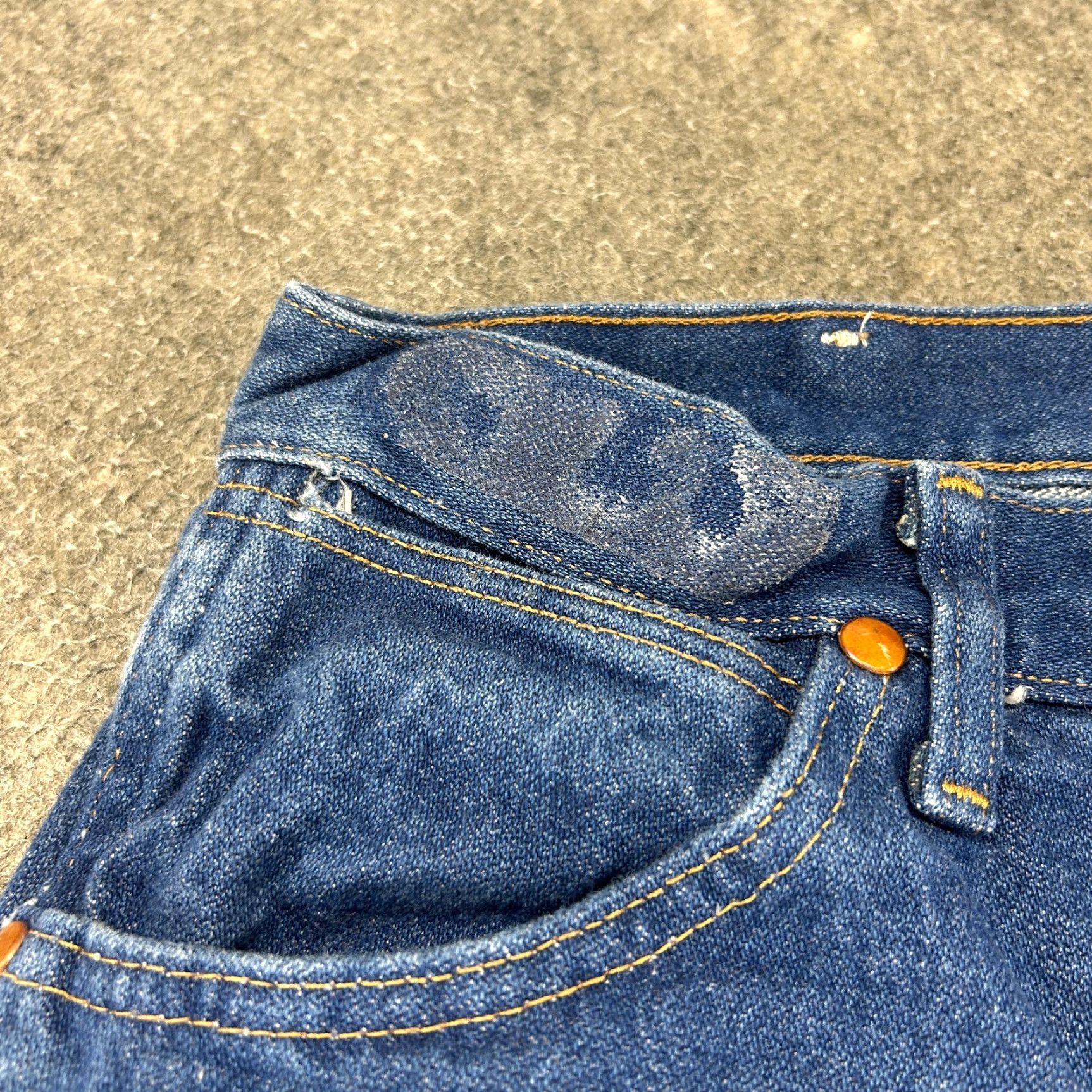 Wrangler Wrangler Jeans Mens 32x32 Cowboy 13MWZ Straight Leg Dark Wash Denim 90s Western Size US 32 / EU 48 - 3 Thumbnail