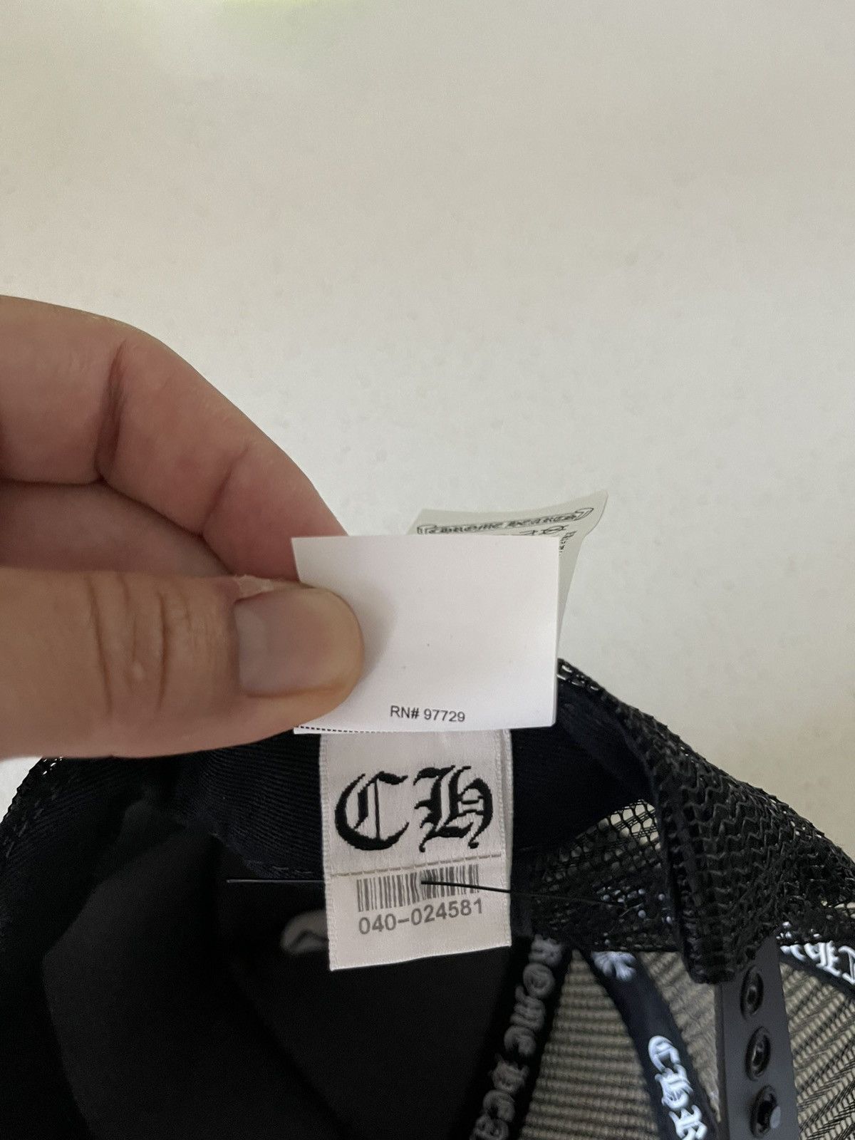 Chrome Hearts Chrome Hearts Las Vegas Black Trucker Size ONE SIZE - 6 Thumbnail