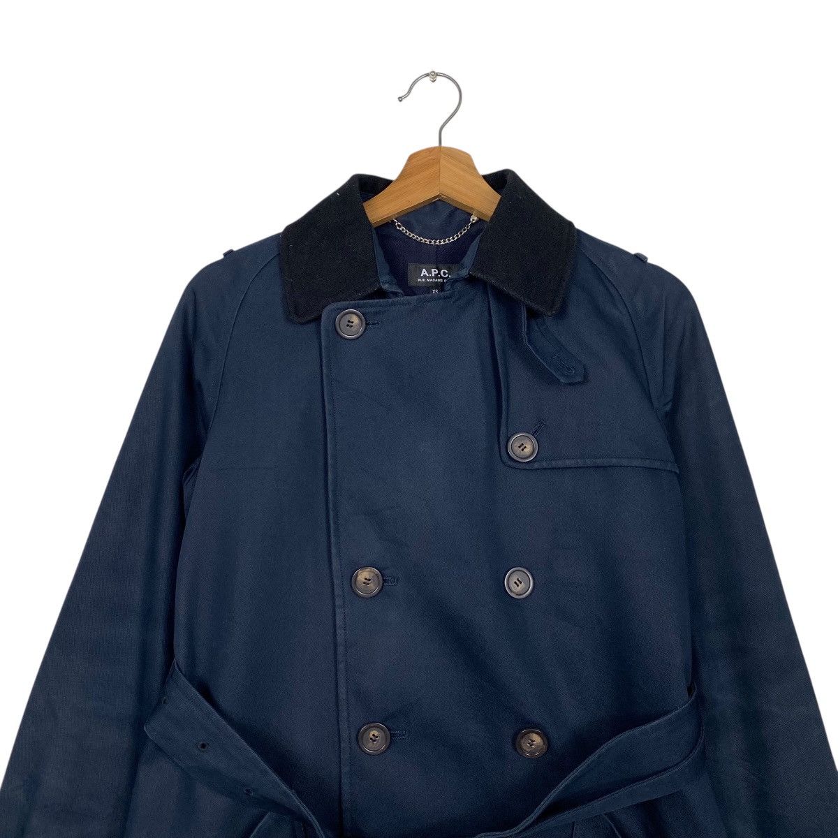 A.P.C. A.P.C trench coat double breasted Size US XS / EU 42 / 0 - 2 Thumbnail