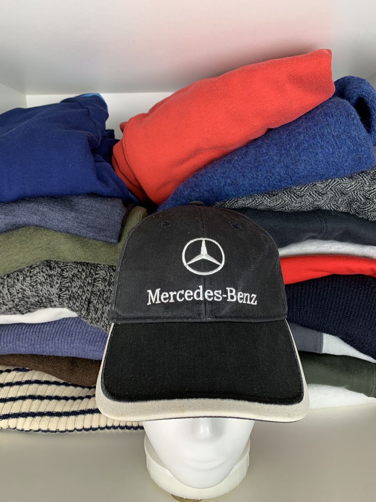 Mercedes-Benz Mercedes Benz Big Logo Cap Hat Size ONE SIZE - 2 Thumbnail
