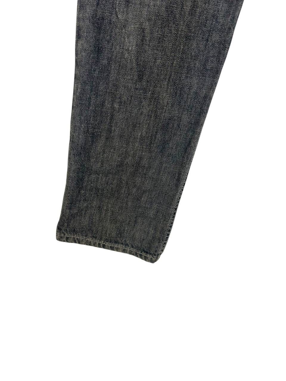 Stussy × Vintage Vintage Y2K Stussy Black Straight Cut Loose Jeans Size US 33 - 3 Thumbnail