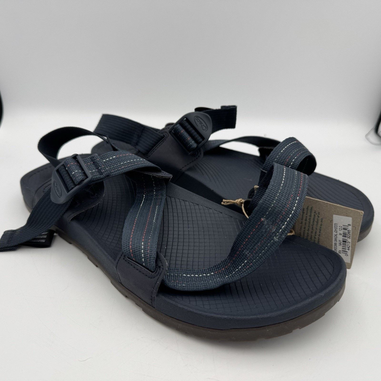 Chaco Chaco Men's Lowdown Sandals Size 12 Navy Strappy Beach NWT Size US 12 / EU 45 - 1 Thumbnail