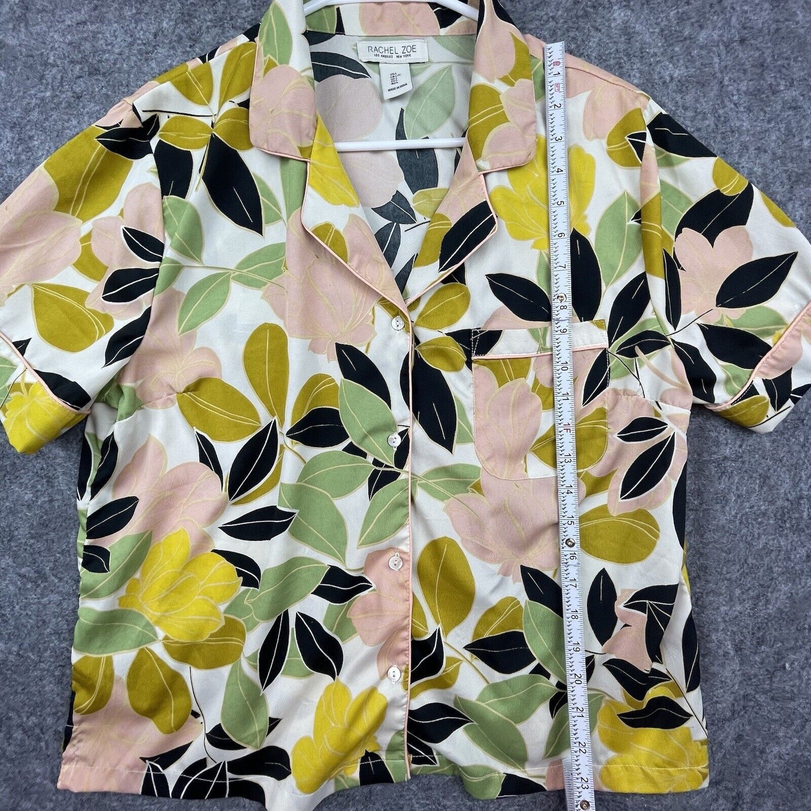 Rachel Zoe Rachel Zoe Pajama Top Large Fun Whimsical Jess Earthy Boho Size ONE SIZE - 5 Thumbnail