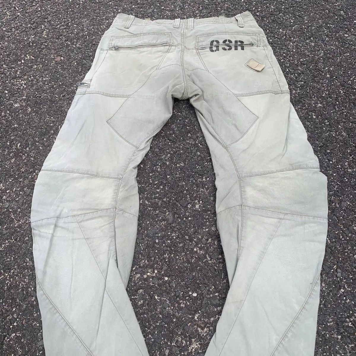G-Star G-STAR RAW JAPAN UTILITY FADED CURVE BANANA LEGS PANTS Size US 32 / EU 48 - 13 Thumbnail