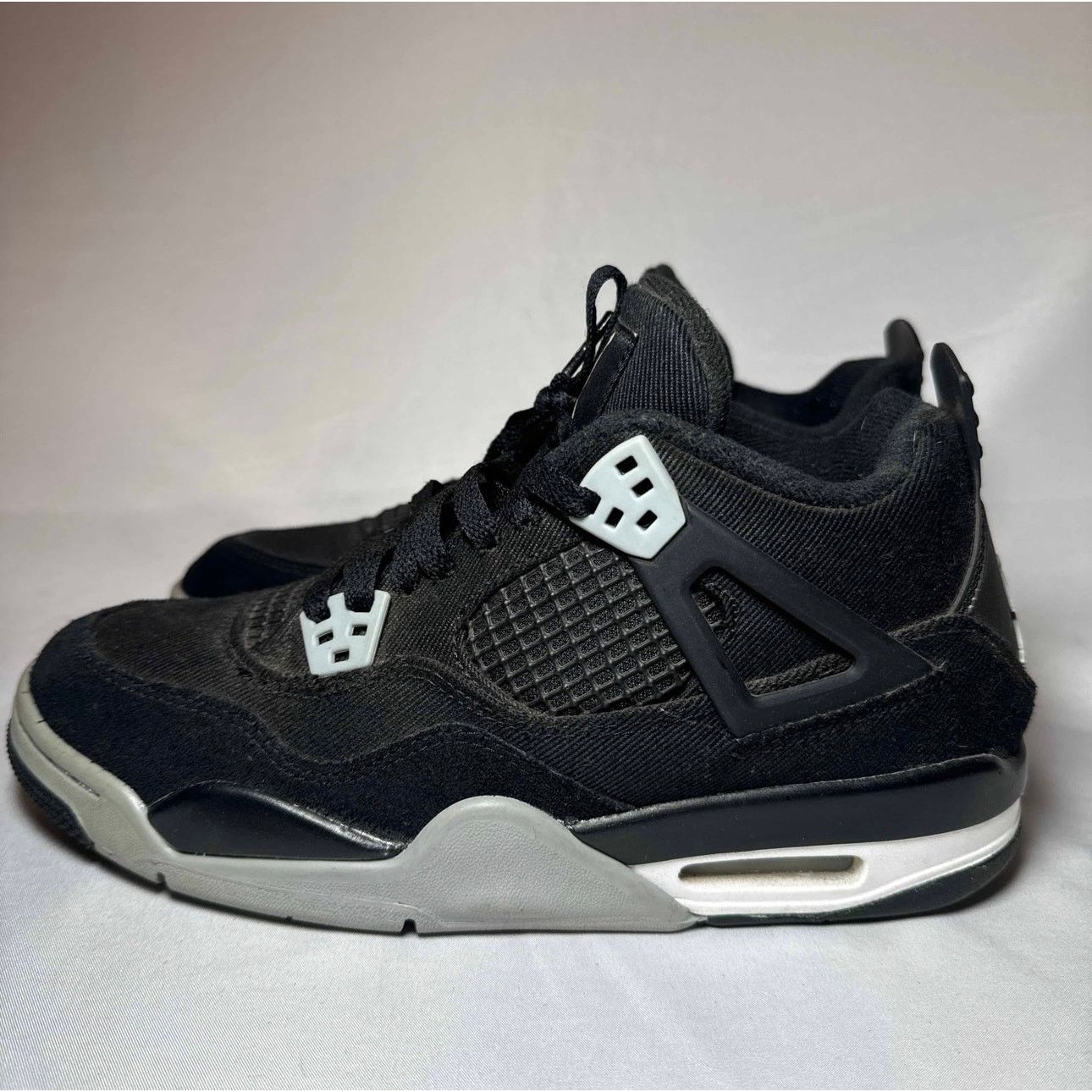 Jordan Brand × Nike Size 7 - Air Jordan 4 Retro SE GS Black Canvas Men's Shoes Size US 7 / EU 40 - 8 Thumbnail