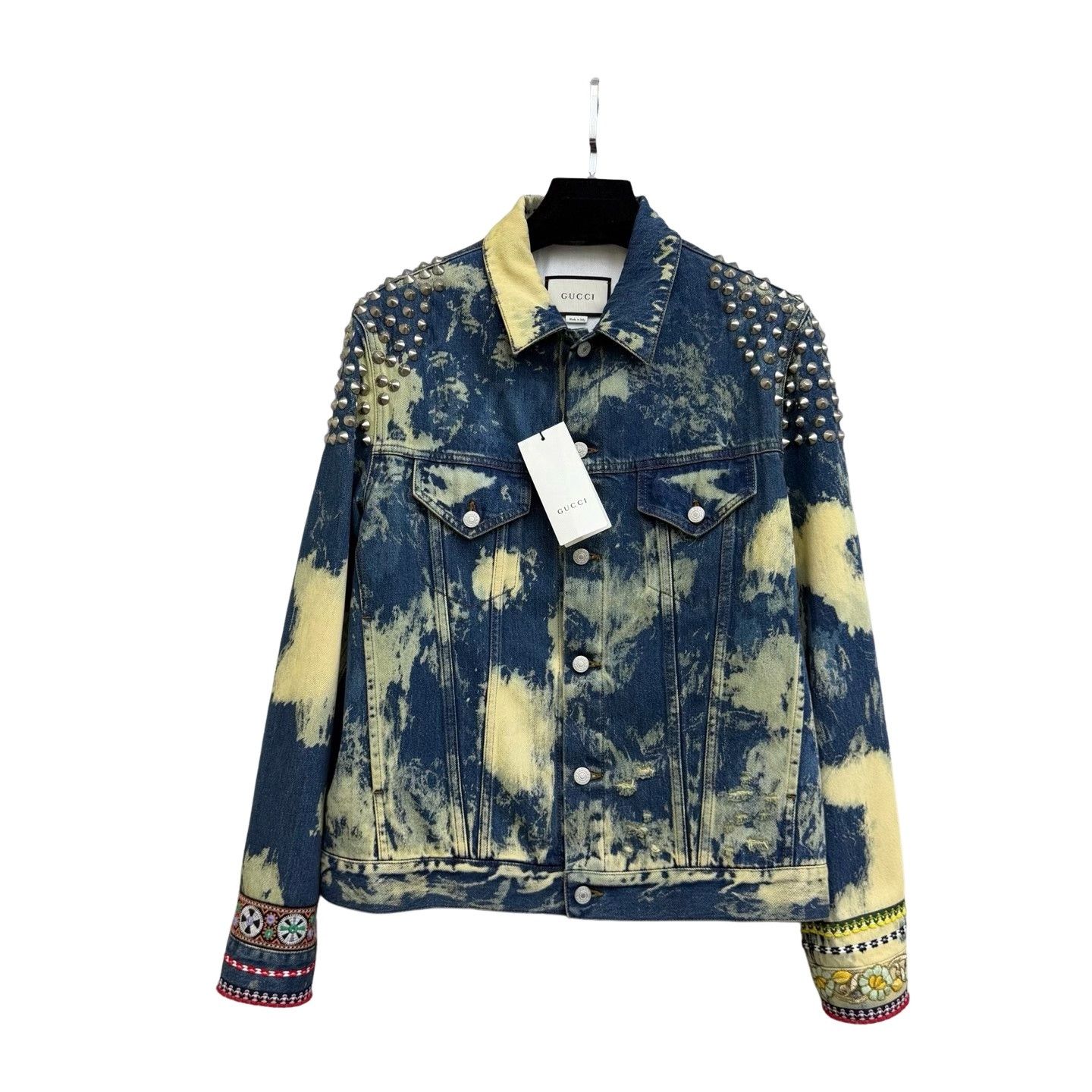 Gucci Gucci Tiger Embroidered Denim Jacket | Grailed