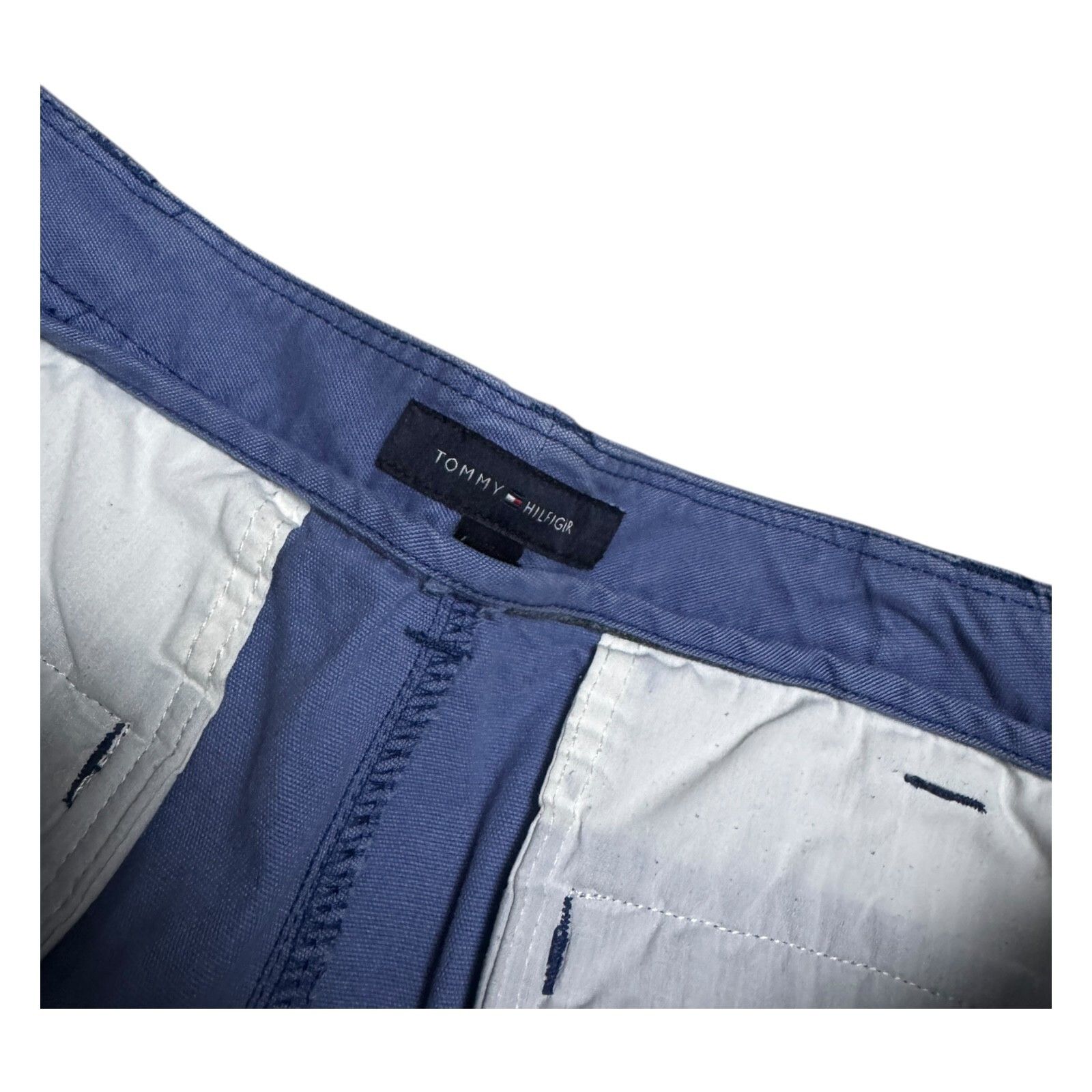 Tommy Hilfiger TOMMY HILFIGER Cargo Casual Summer Blue Shorts Mens 38" / XL Size US 38 / EU 54 - 4 Thumbnail