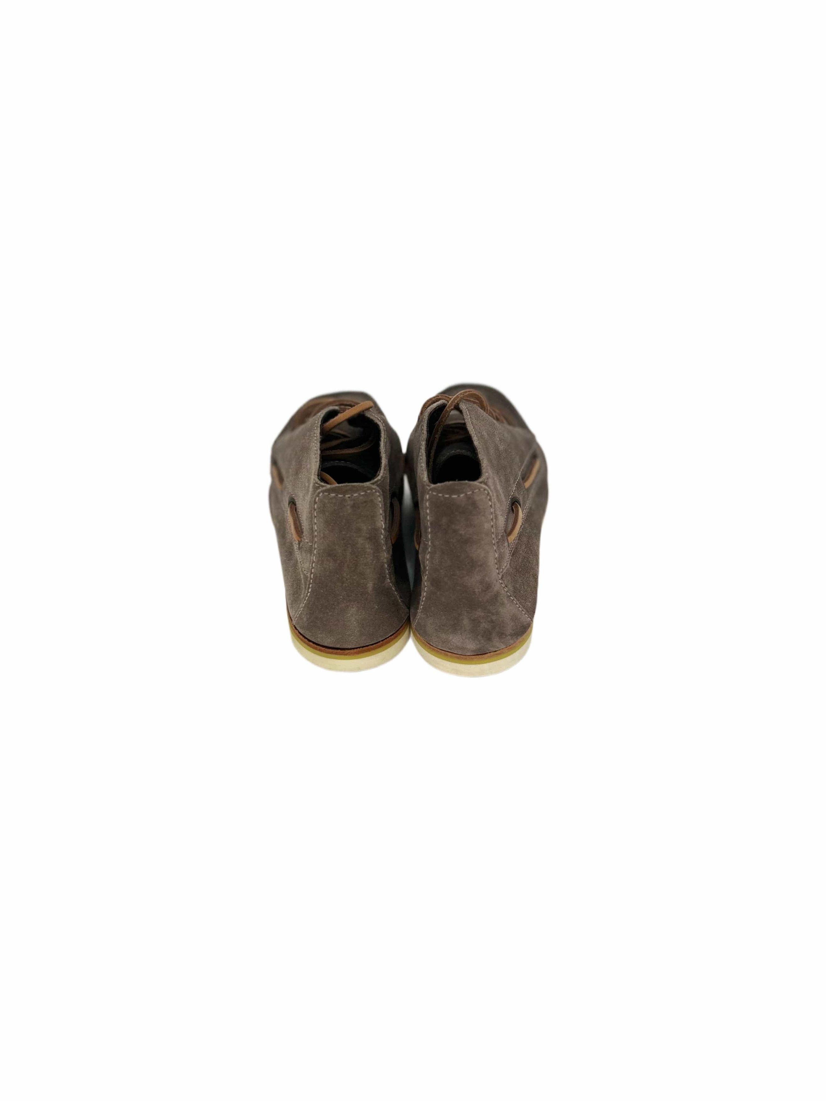 Lanvin Lanvin Biege Suede Moccasin Boot Size US 7 / EU 40 - 6 Thumbnail