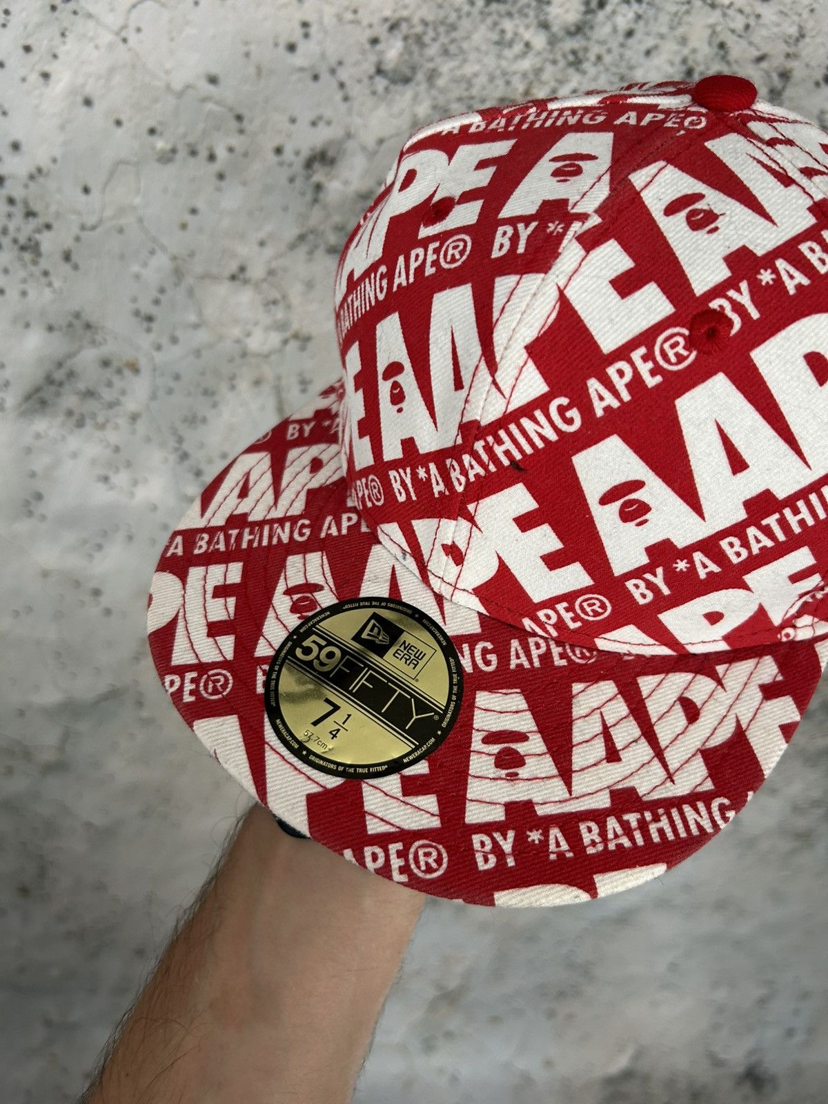 Aape New Era x A Bathing Ape Aape Full Cap Rap Japanese Hype Size ONE SIZE - 2 Thumbnail