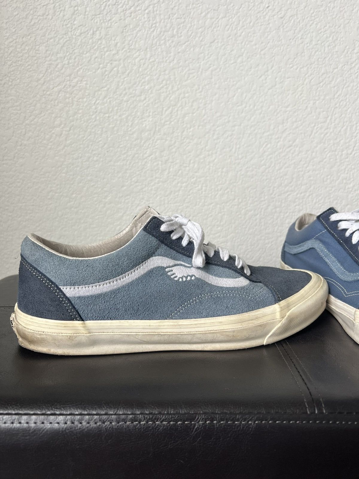 Notre × Vans Notre x Vans Vault OG Old Skool LX - Blue Size US 13 / EU 46 - 2 Thumbnail