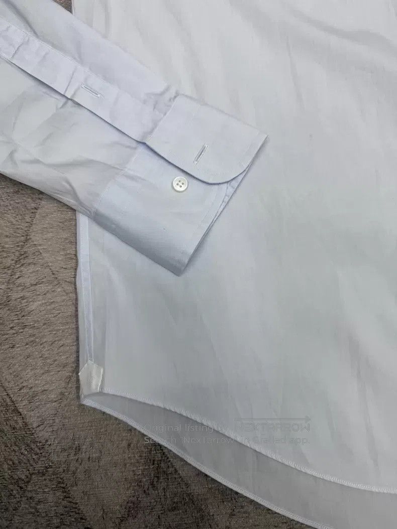 Loro Piana Loro Piana Sea Island Cotton Shirt Size US XXL / EU 58 / 5 - 4 Thumbnail