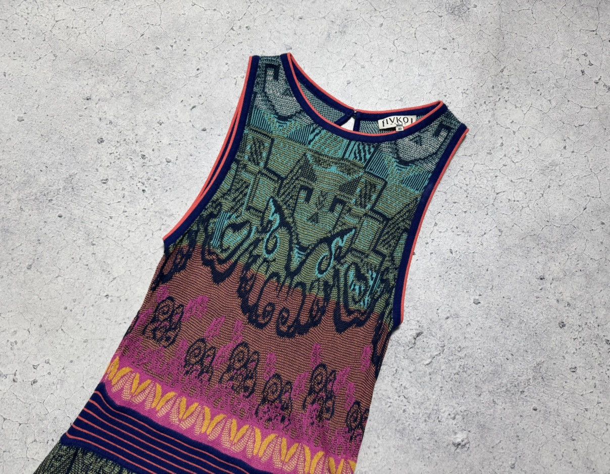 Vintage Ivko Women’s Maxi Dress Size 40 Luxury Vintage Size S / US 4 / IT 40 - 9 Thumbnail