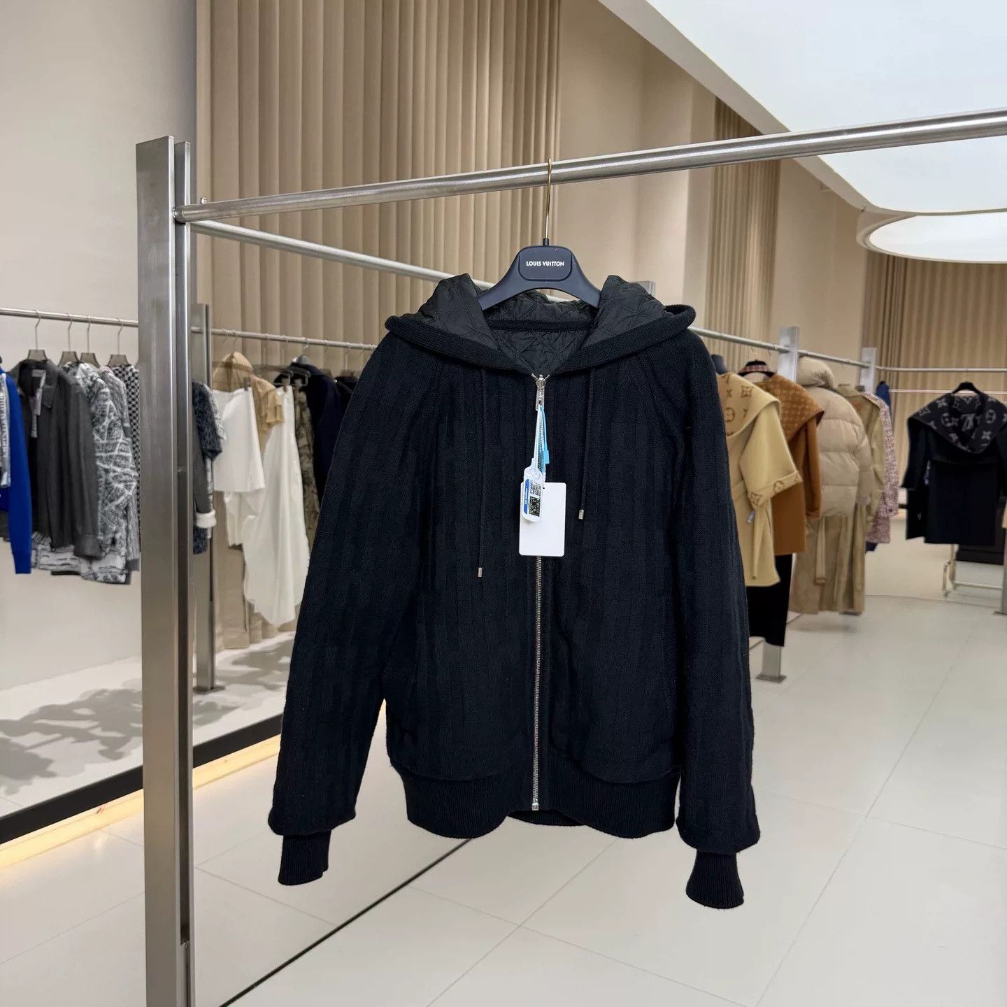 Hermes black reversible down jacket from hermes Size US S / EU 44-46 / 1 - 1 Thumbnail
