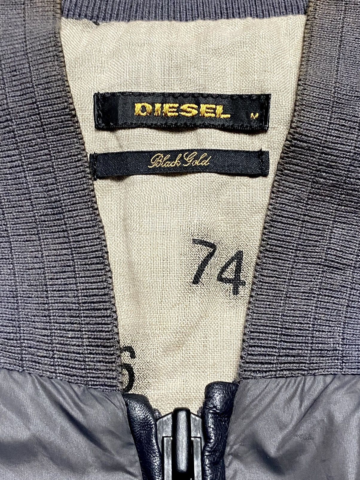 Diesel Black Gold Diesel Black Gold Bomber Sheep Leather Jacket Blouson M Size US M / EU 48-50 / 2 - 6 Thumbnail