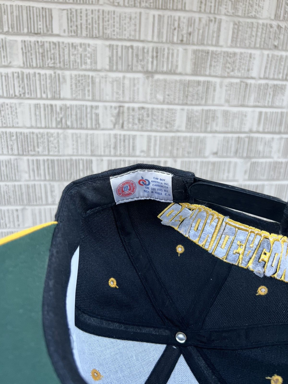 Sports Specialties Vintage 90’s Wool Wake Forest Demon Deacon NCAA SnapBack Hat Size ONE SIZE - 3 Thumbnail
