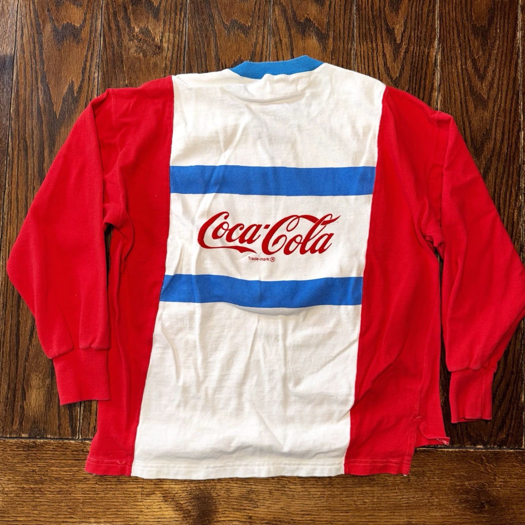 Vintage VINTAGE Coca-Cola Cycle Club Cycle Circuit Long Sleeve Shirt XL Size Size US XL / EU 56 / 4 - 2 Thumbnail