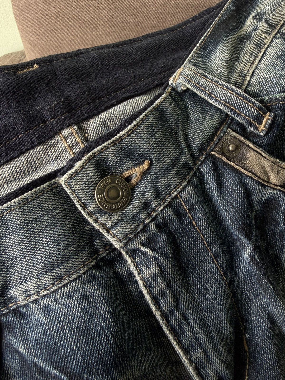 PPFM PPFM Multi Zipper Multi Pocket Jeans Size US 32 / EU 48 - 9 Thumbnail