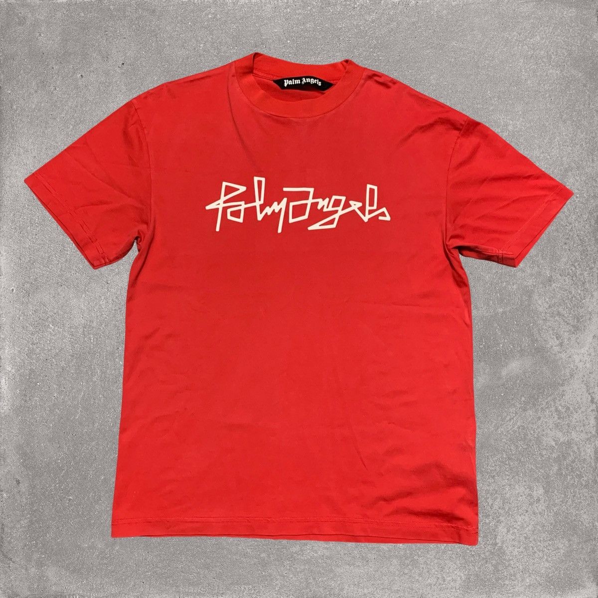 Palm Angels Palm Angels Medium Desert Logo Red Tee Size US M / EU 48-50 / 2 - 1 Thumbnail