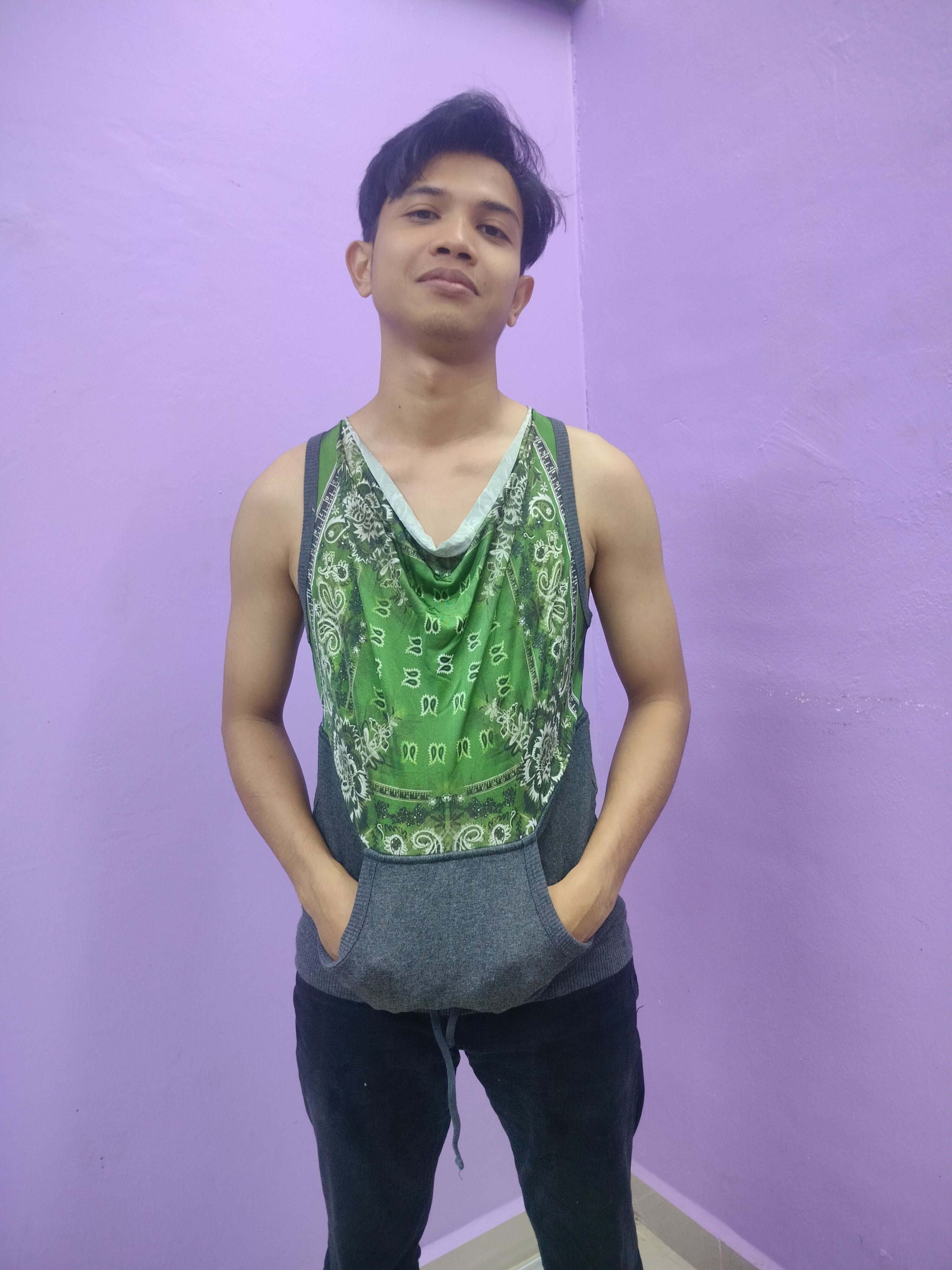 Jean Paul Gaultier JEAN PAUL GAULTIER BANDANA TANK TOP Size US S / EU 44-46 / 1 - 1 Thumbnail