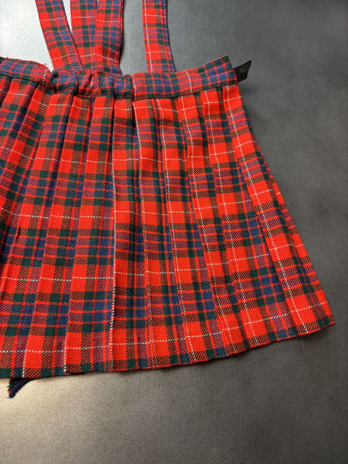 Eaton × Vintage True Vintage Pleated Mini Skirt School Uniform 1950s 1960s Size 22" - 14 Thumbnail