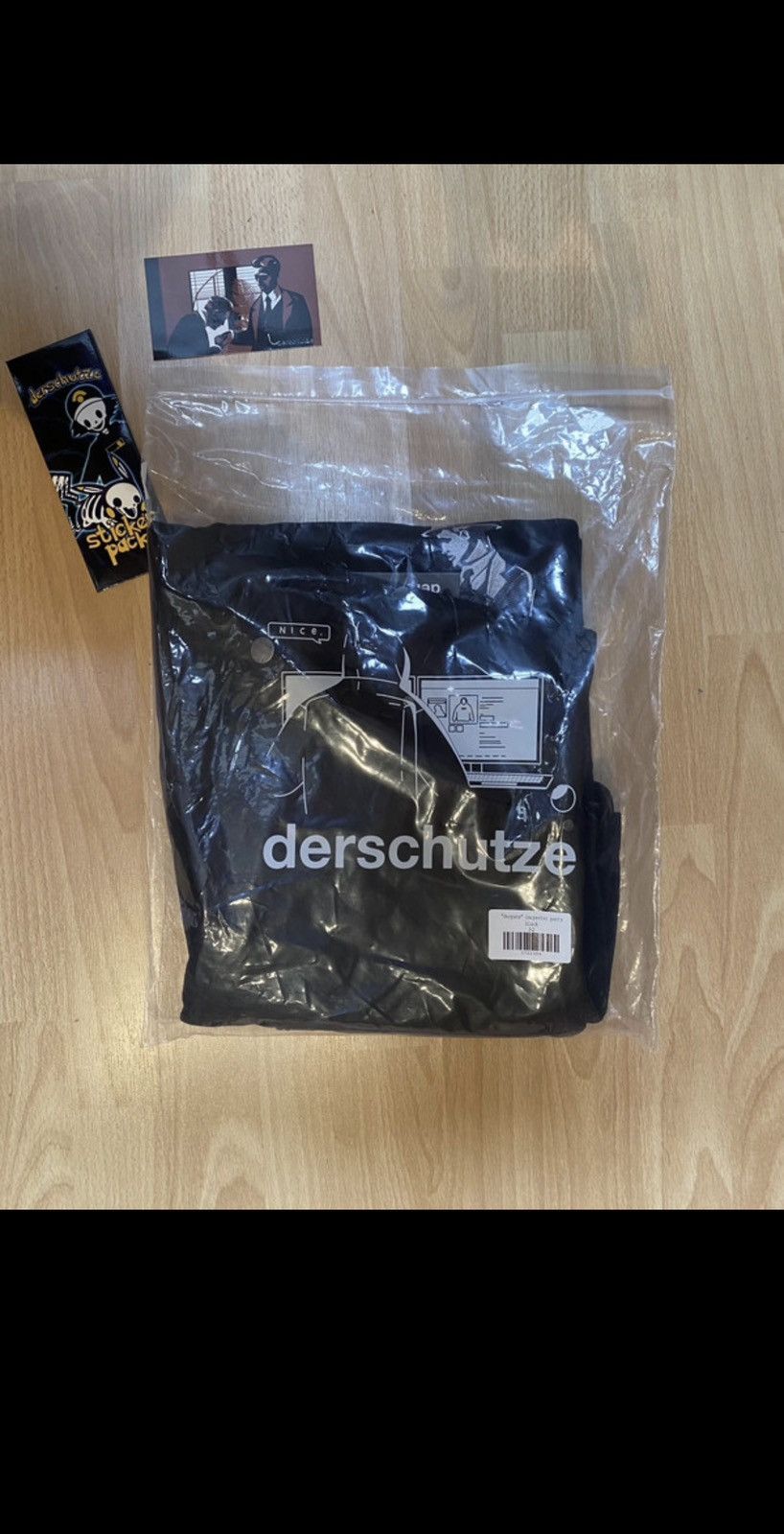 Derschutze Derschutze Derpate Carpenter Pant Black Size US 32 / EU 48 - 3 Thumbnail