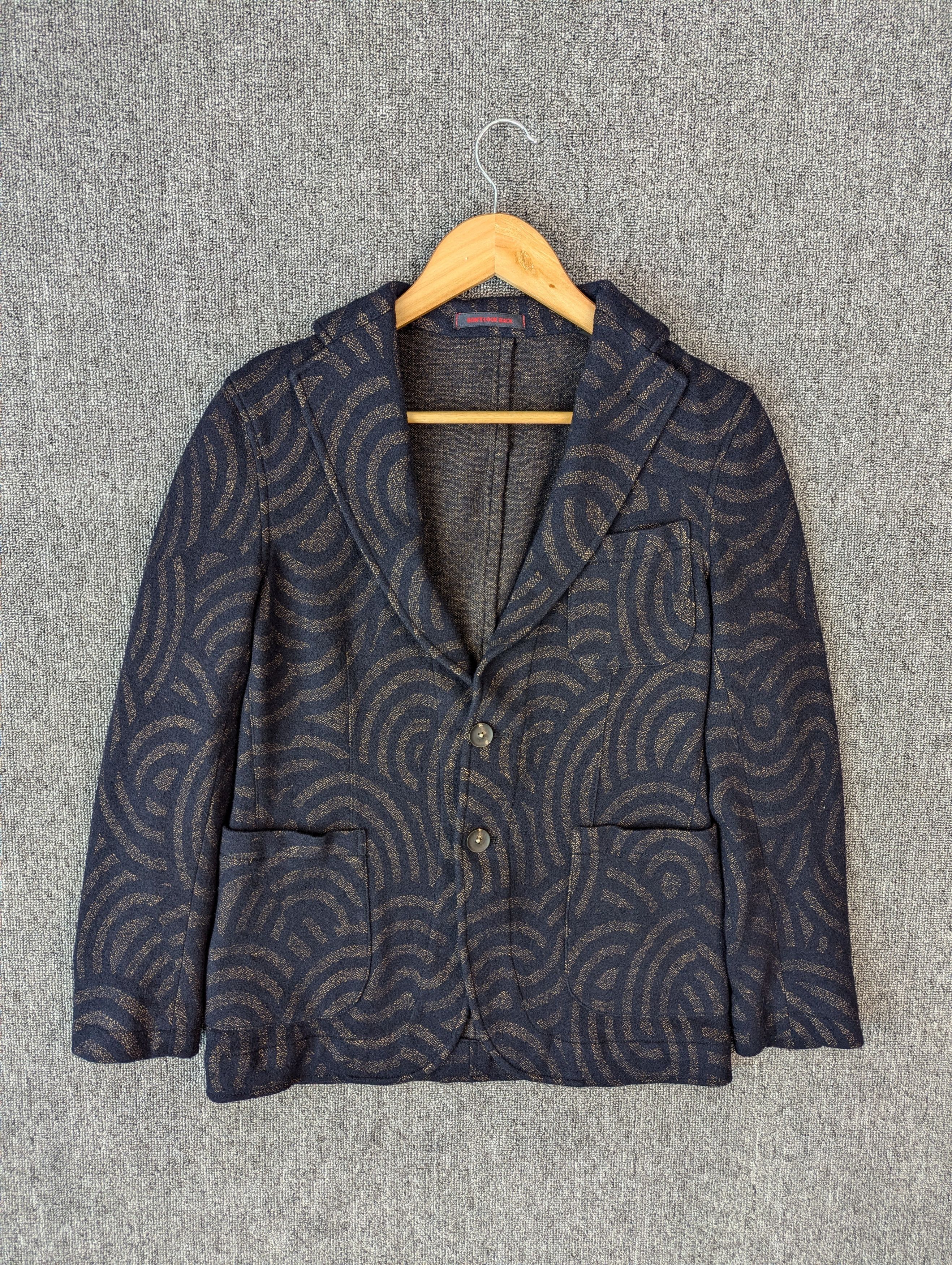 Designer × THE GIGI Vintage The GiGi Patterned Style Blazer Jacket Size 48 Size XL / US 12-14 / IT 48-50 - 1 Thumbnail