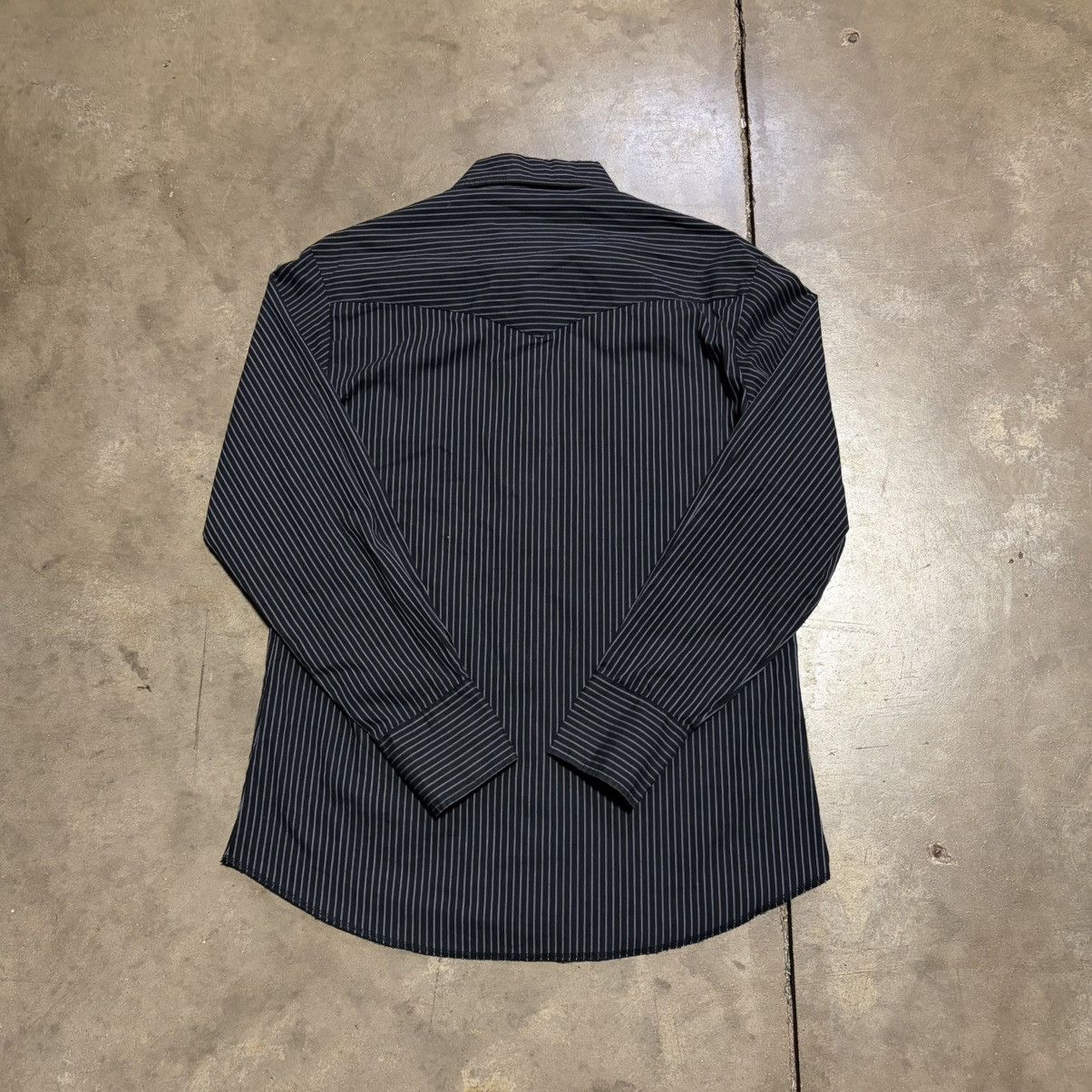 Wrangler Vintage Wrangler Pearl Snap Button Up Shirt Striped Western Size US M / EU 48-50 / 2 - 6 Thumbnail