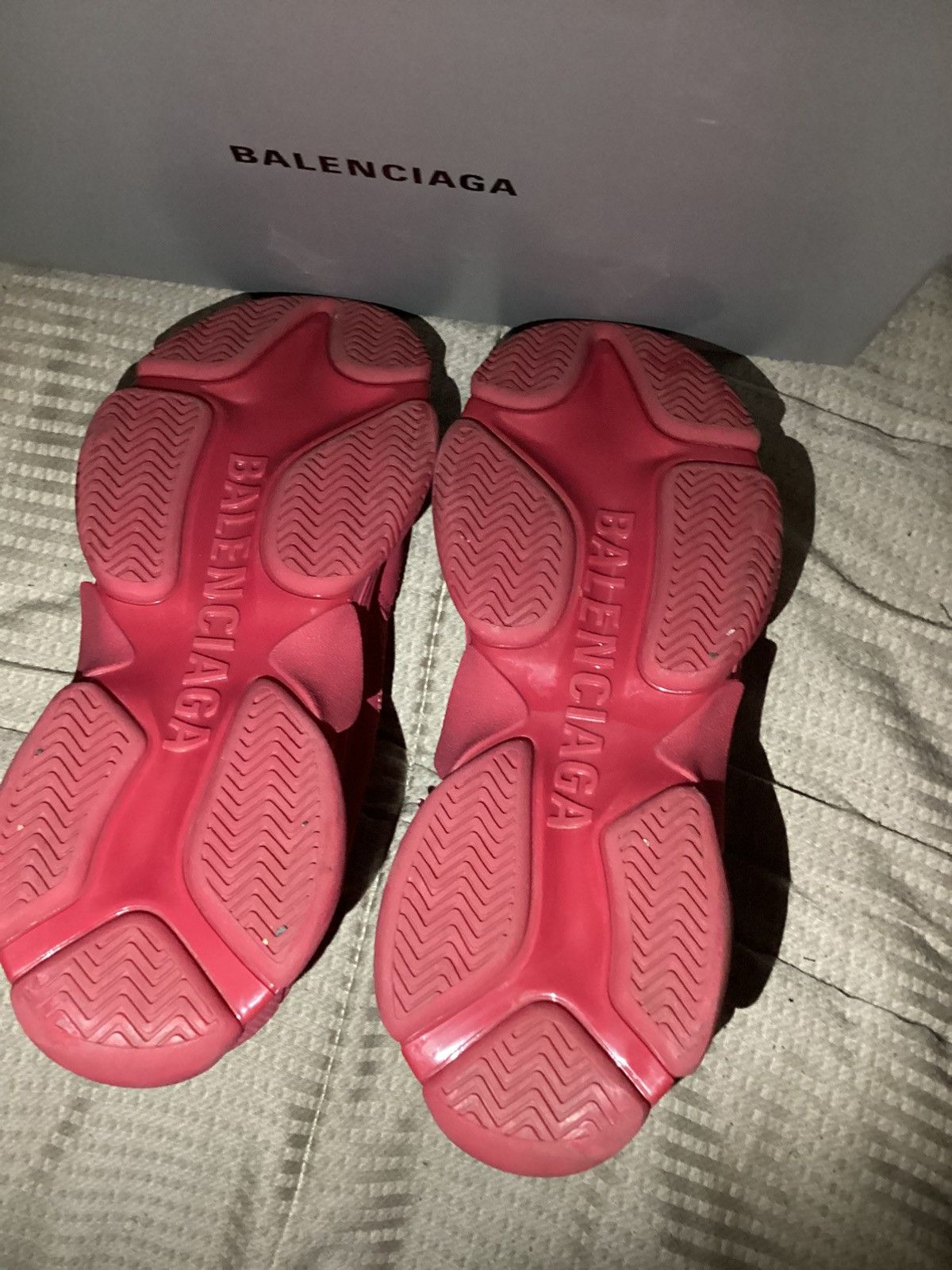 Balenciaga Balenciaga Triple S Faux Fur Size US 11 / EU 44 - 6 Thumbnail