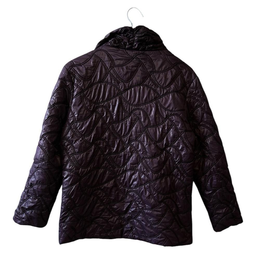 Designer Women's Purple Quilted Jacket - Size 38 Size S / US 4 / IT 40 - 4 Thumbnail