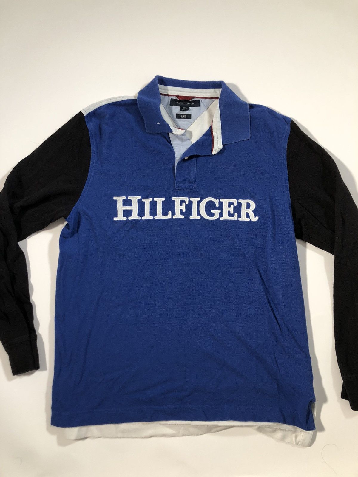 Tommy Hilfiger × Vintage Vintage Tommy Hilfiger Polo Size US M / EU 48-50 / 2 - 1 Thumbnail