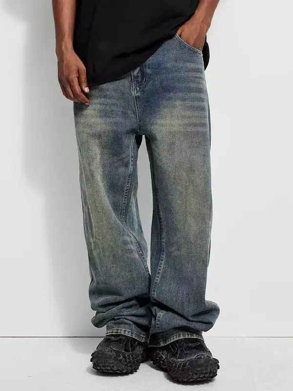 Japanese Brand Masaki x Mari High Street Washed Loose Vintage Casual Jeans Size US 32 / EU 48 - 7 Thumbnail