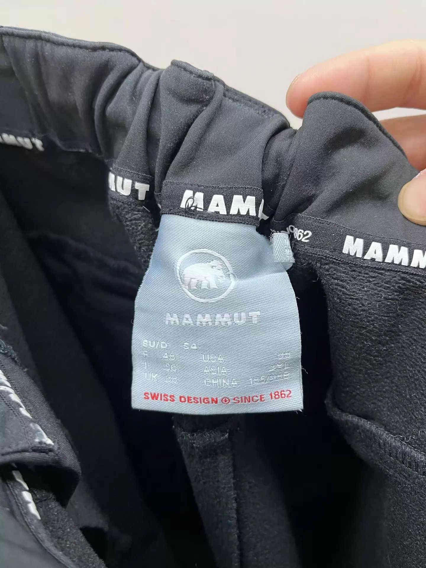 Mammut MAMMUT Runbold AF Men's 99N W/P Softshell Hiking Pant Size US 38 / EU 54 - 3 Thumbnail