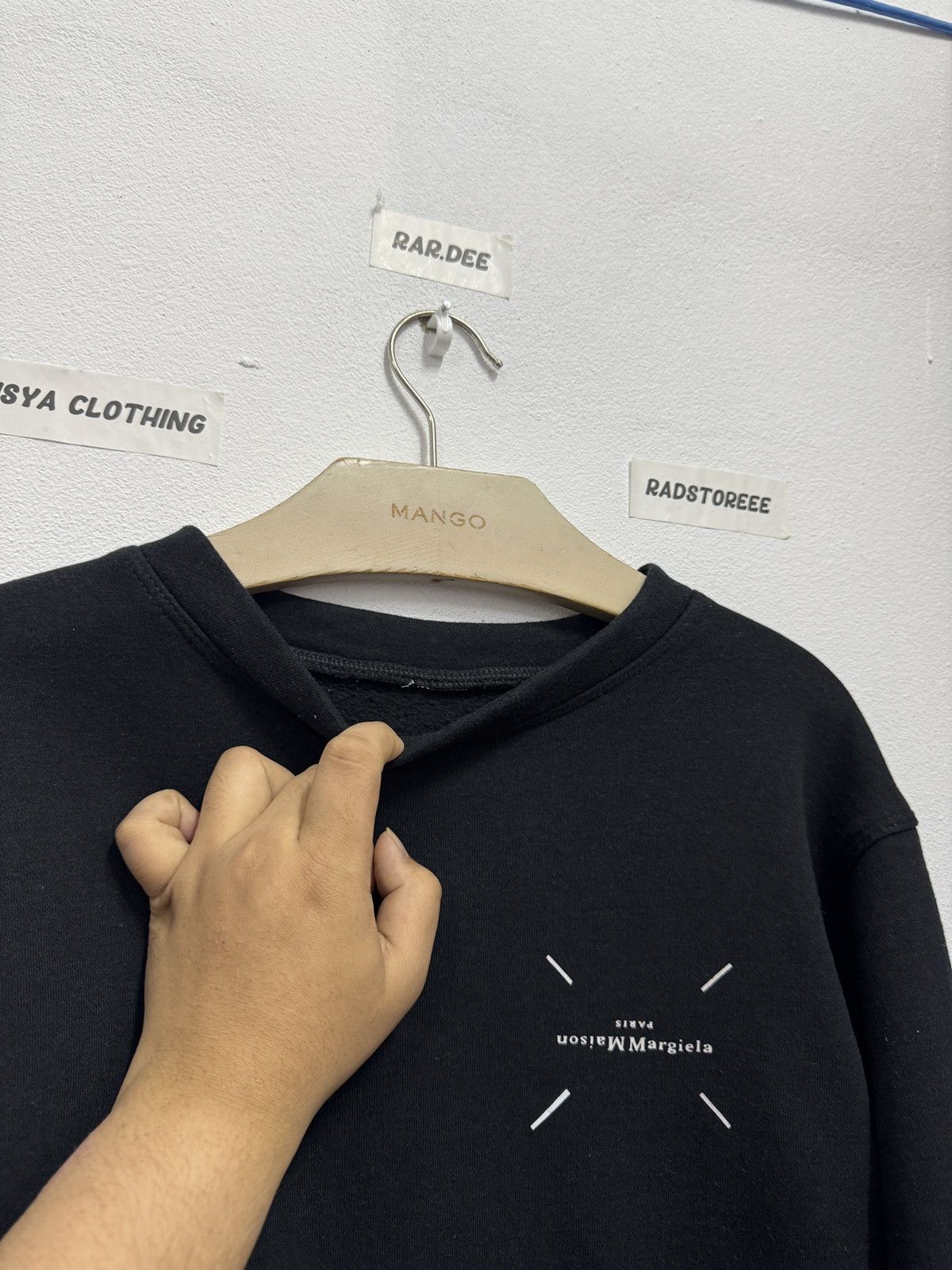 Vintage Maison Margiela Paris Sweatshirt Size US M / EU 48-50 / 2 - 4 Thumbnail