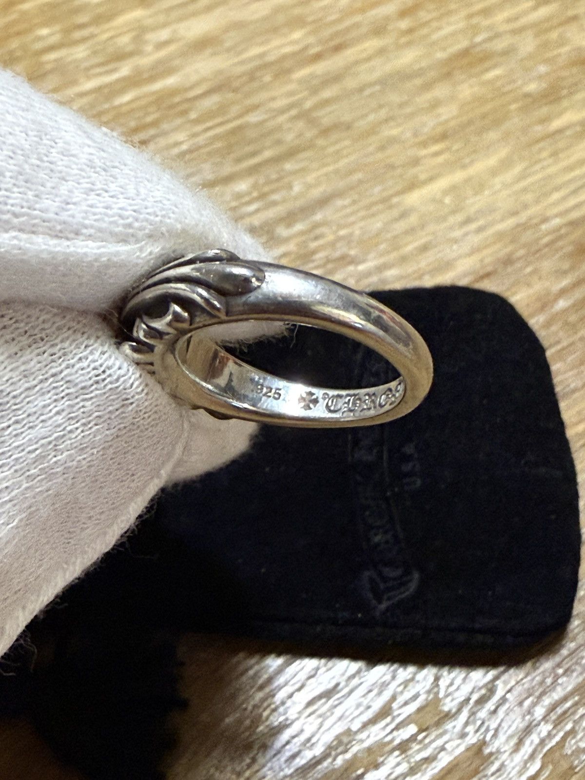 Chrome Hearts Chrome Hearts floral cross ring Size ONE SIZE - 4 Thumbnail