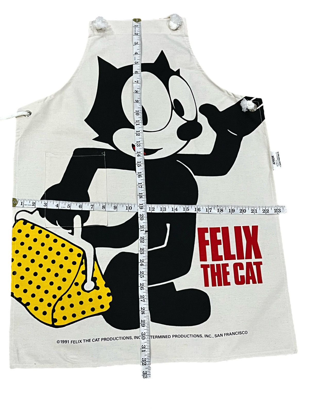 Felix FYE 90’s🔥FELIX THE CAT Big Print Apron Amazing condition 💥 Size ONE SIZE - 8 Thumbnail