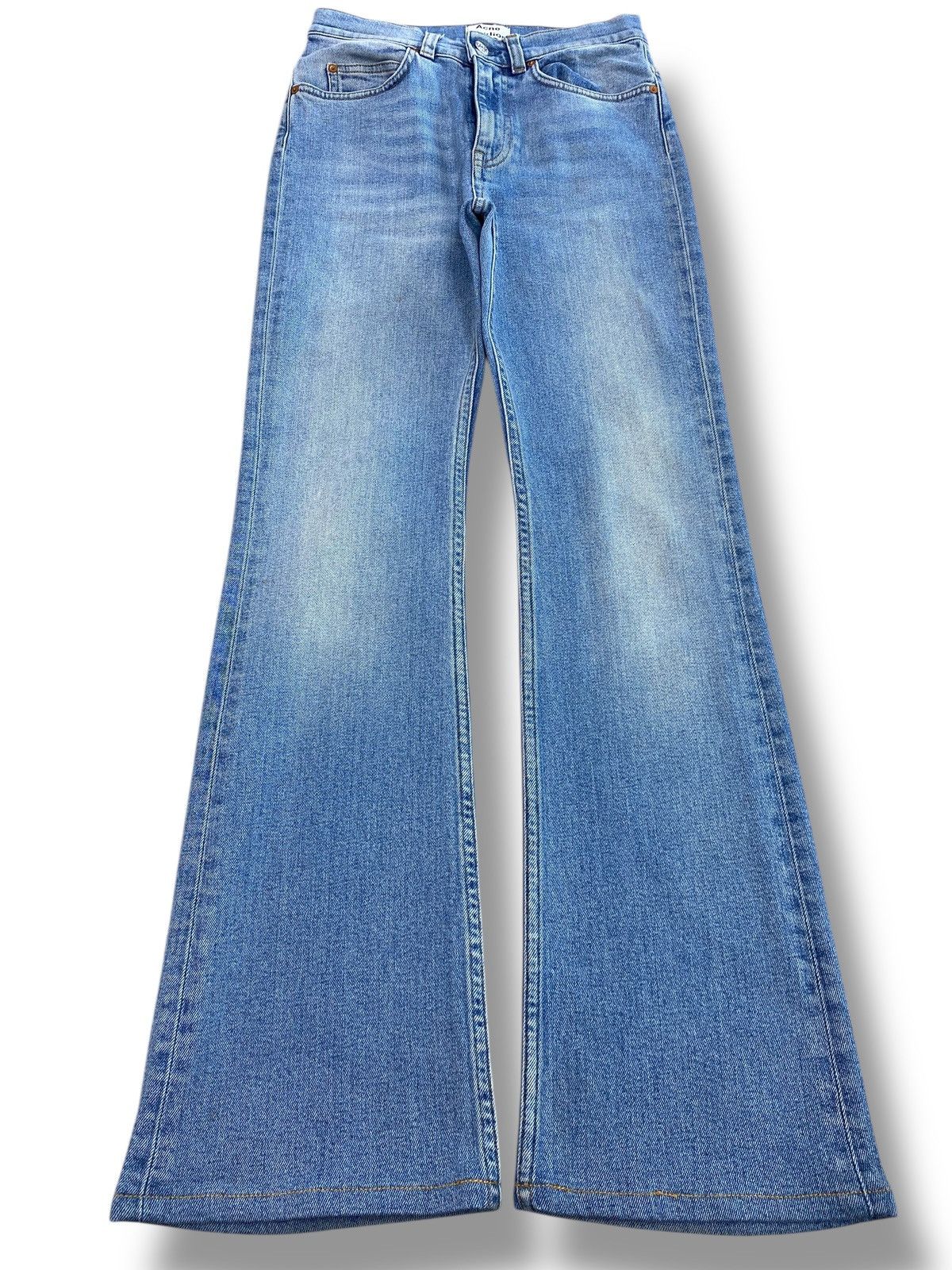 Acne Studios Acne Studios Light Wash Style Boot Cut Jeans Size US 26 / EU 42 - 1 Thumbnail