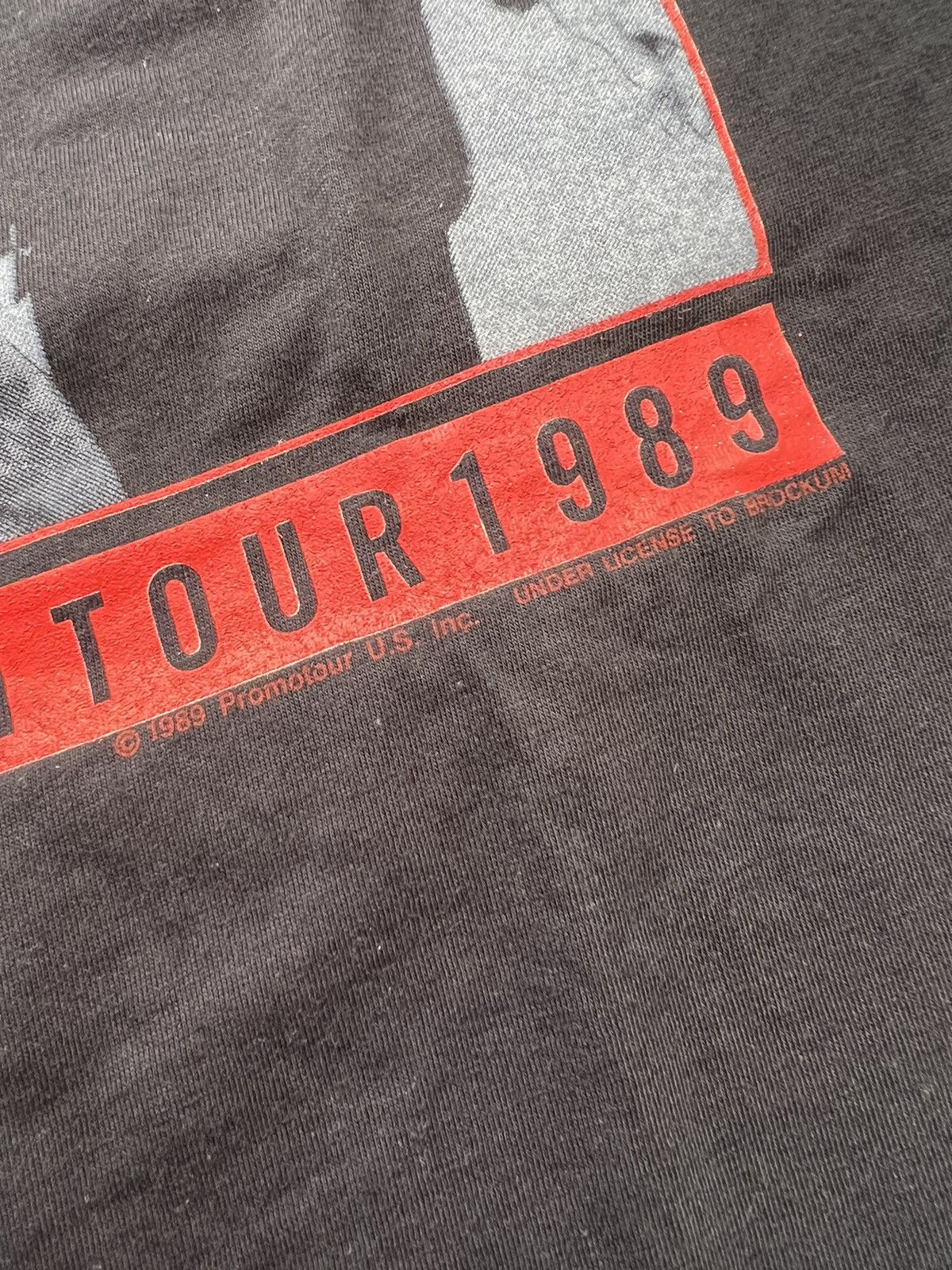 Band Tees Vintage 1989 rolling stones steelwheels tee Size US M / EU 48-50 / 2 - 3 Thumbnail