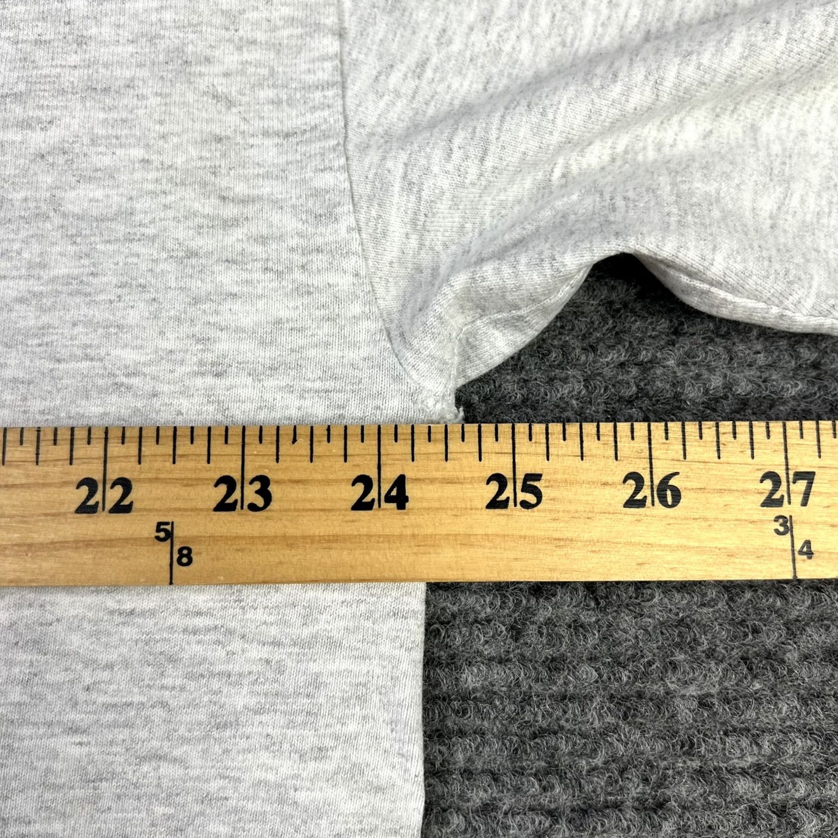 Jansport VINTAGE Jansport UNCG 90s Long Sleeve T Shirt, Gray, XL, Adult, Made In USA, Front Graphic, 3/4 Sleeves, Cotton, Heavy, Thick, Crew Neck, Men Size US XL / EU 56 / 4 - 6 Thumbnail