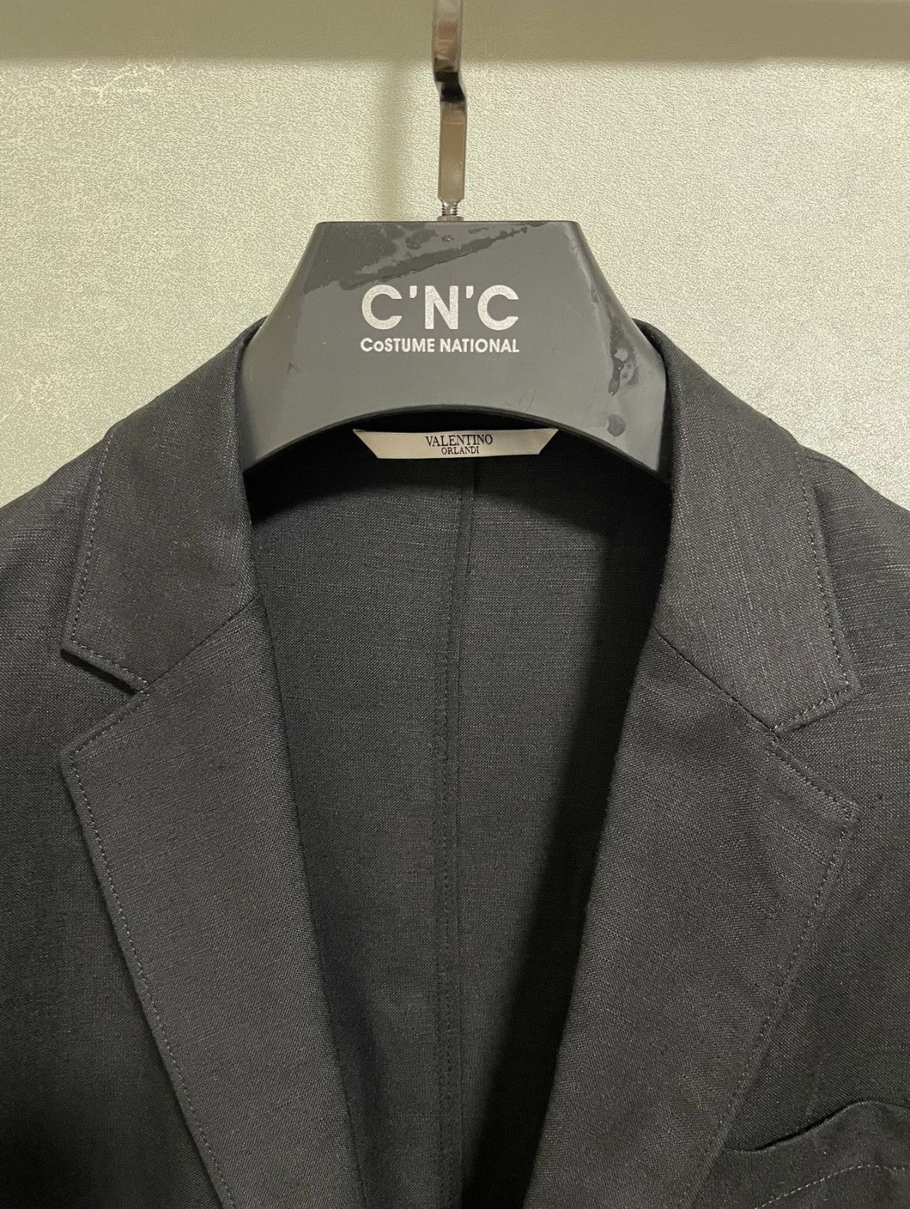 Valentino Orlandi Valentino Casual suits black summer and spring Size 50S - 2 Thumbnail