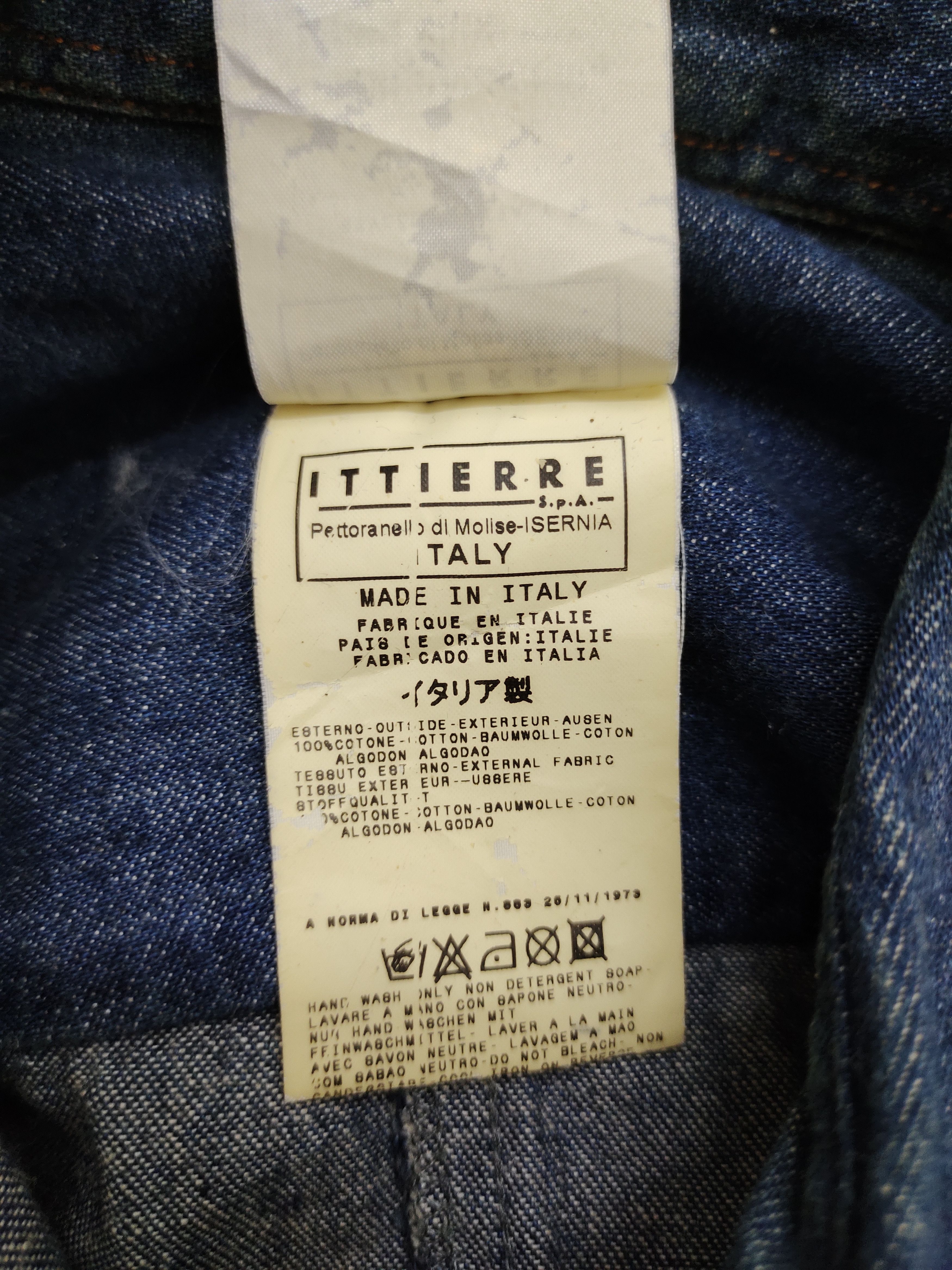 Dolce & Gabbana Dolce & Gabbana Double Pocket Denim Shirt Japan Edition Size US S / EU 44-46 / 1 - 13 Thumbnail