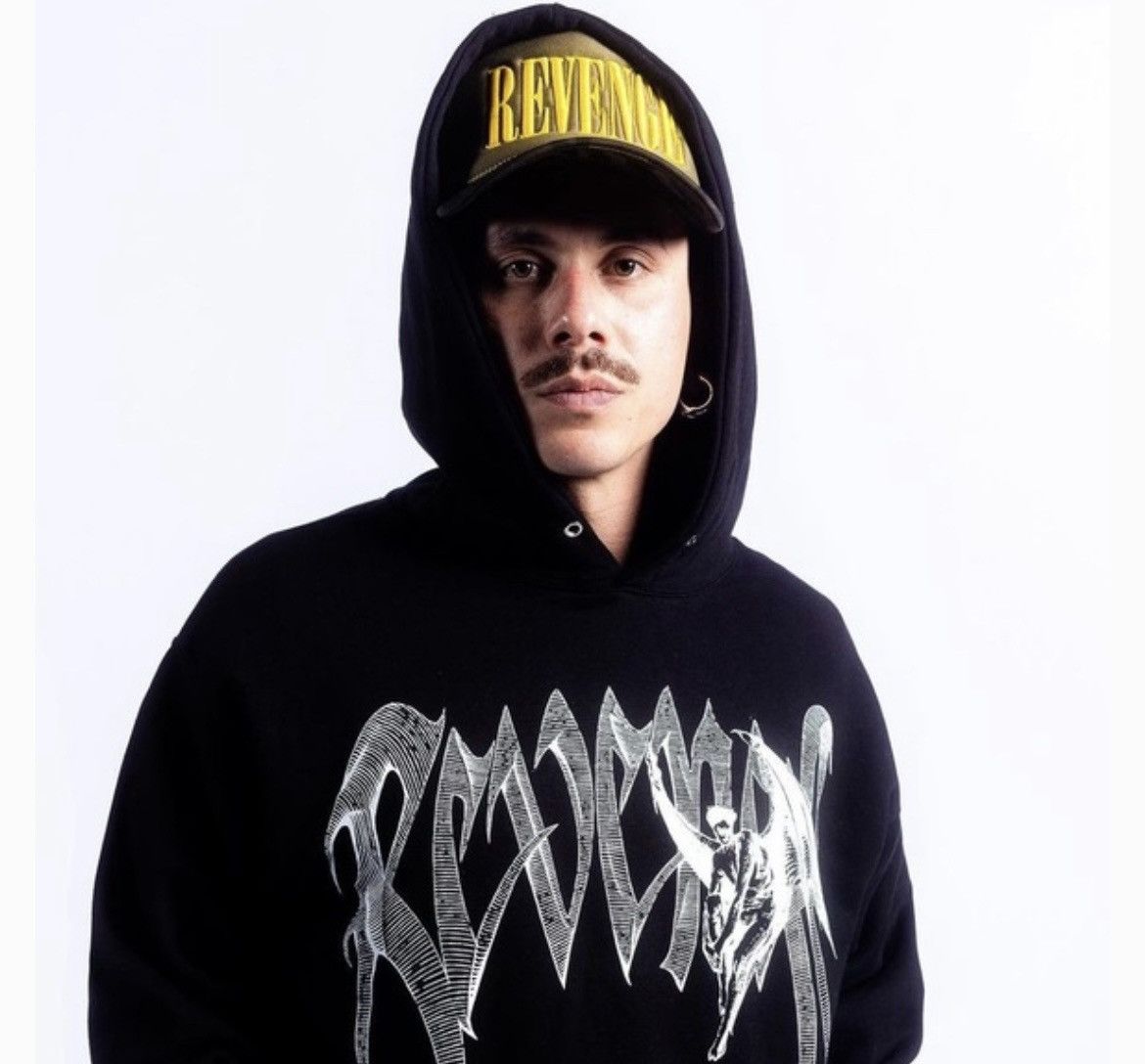 Revenge REVENGE OFFICIAL MORNING STAR HOODIE BLACK Size US M / EU 48-50 / 2 - 1 Thumbnail