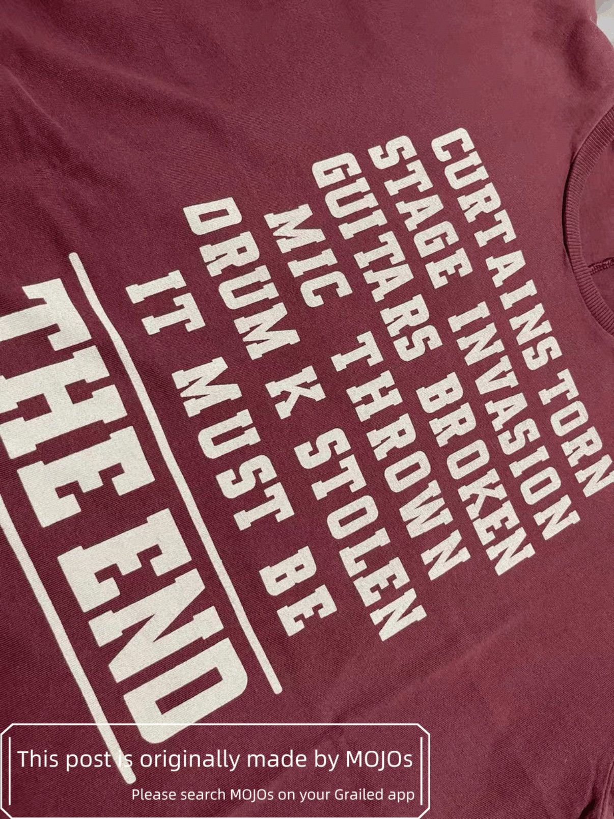 Dior Dior Homme 05AW The End Slogan Tee mojos745 Size US L / EU 52-54 / 3 - 3 Thumbnail