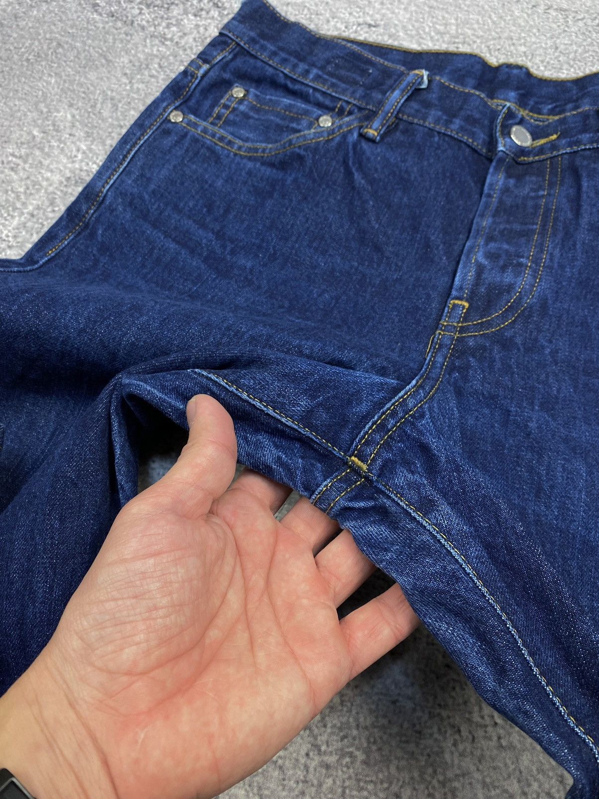 Norse Projects Norse Projects White Oak Cone Denim 3 Selvedge Blue Jeans Size US 31 - 11 Thumbnail