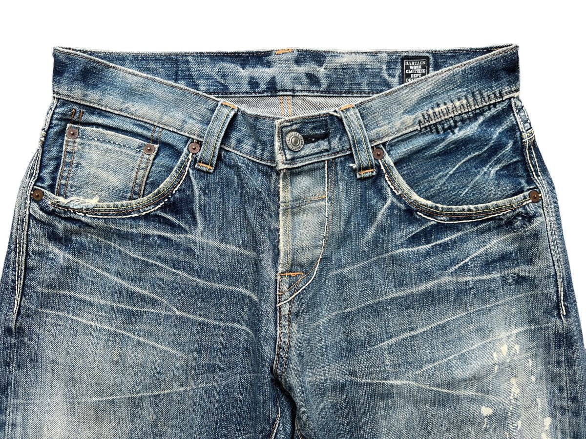 Japanese Brand BartackJapan Selvedge Patchwork Distressed Denim Jeans 32x32 Size US 32 / EU 48 - 10 Thumbnail