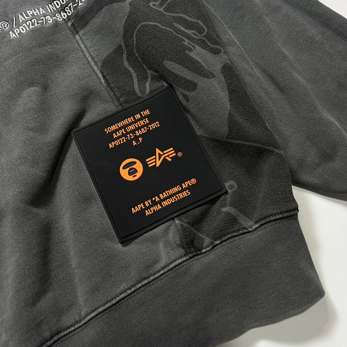 Aape Aape x Alpha Industries Washed Sweatshirt FF22 Size US M / EU 48-50 / 2 - 12 Thumbnail